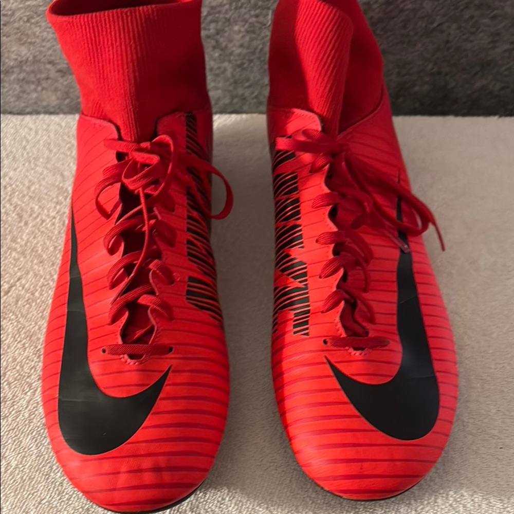 Nike Mercurial Superfly Red Soccer Cleats Size 12